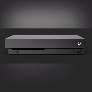 XBOX ONE X WITH RED CONTROLLER